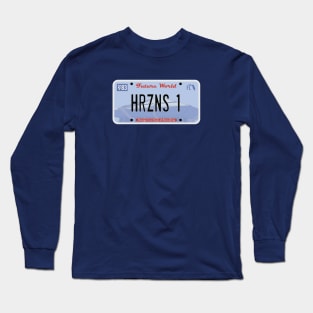 HRZNS1 License Plate Long Sleeve T-Shirt